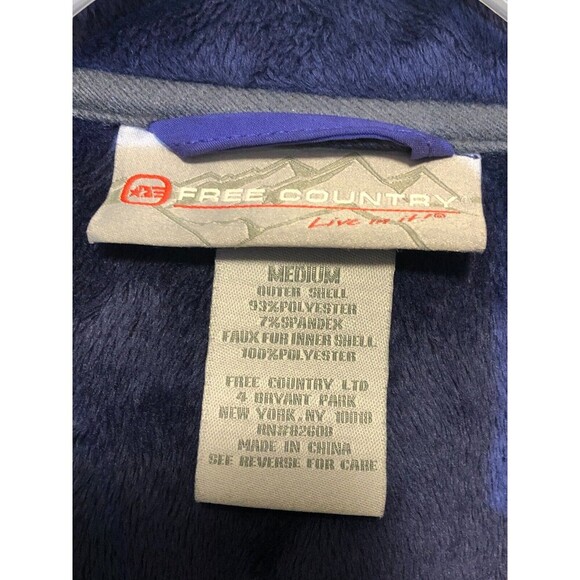Free Country Super Soft Midweight Jacket Wind & Water Resistant Women’s Size M - Picture 8 of 9
